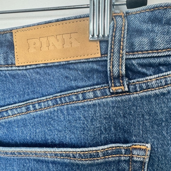 PINK Denim High-Rise Cut Off Jean Shorts - Picture 9 of 13